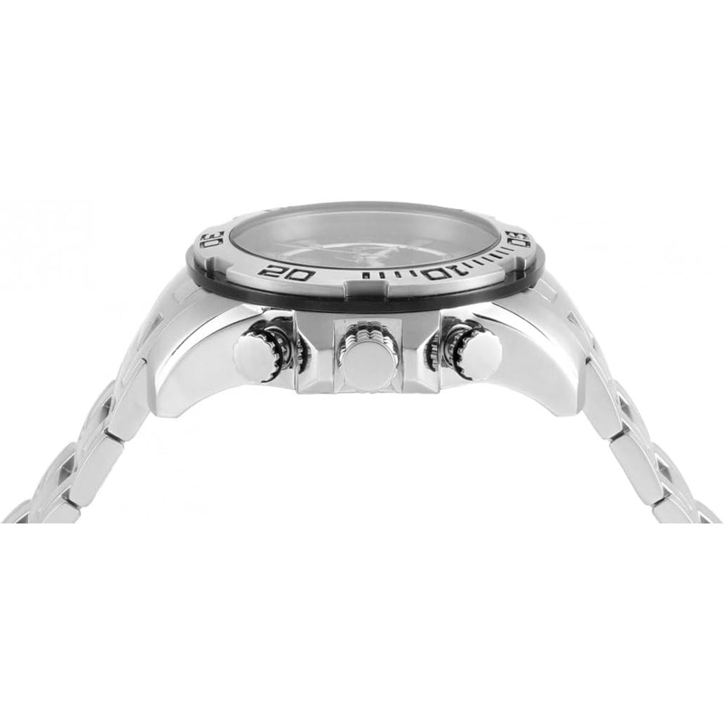 RELOJ INVICTA PRO DIVER PARA HOMBRE MOVIMIENTO DE CUARZO, CRISTAL DE FUSIÓN DE LLAMA | PLATEADO Y NEGRO - 2