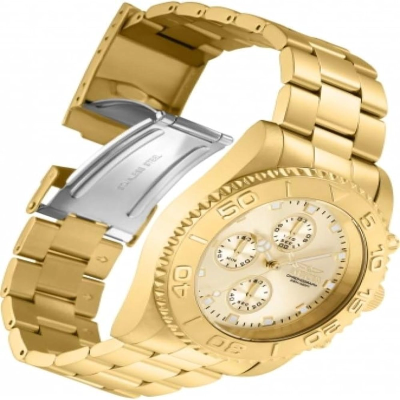RELOJ INVICTA CONNECTION PARA HOMBRE ACERO INOXIDABLE | ORO - 2