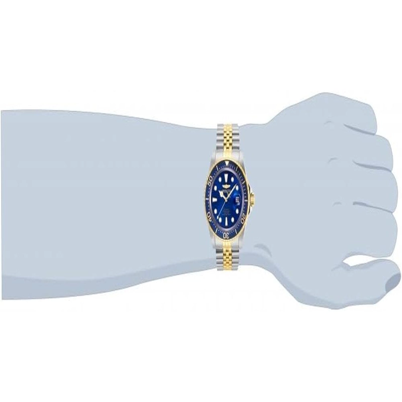 RELOJ INVICTA PRO DIVER PARA HOMBRE ESTILO BUZO AUTOMÁTICO | AZUL Y PLATEADO - 2
