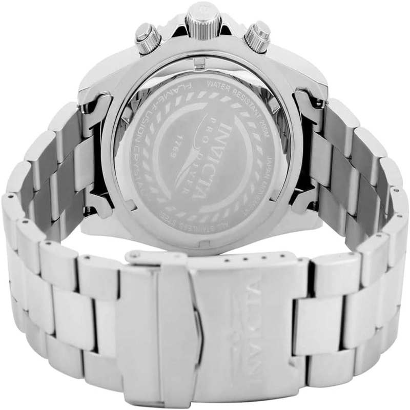 RELOJ INVICTA PRO DIVER PARA HOMBRE BORDE MONEDA ACERO INOXIDABLE | AZUL ELÉCTRICO Y PLATEADO - 3