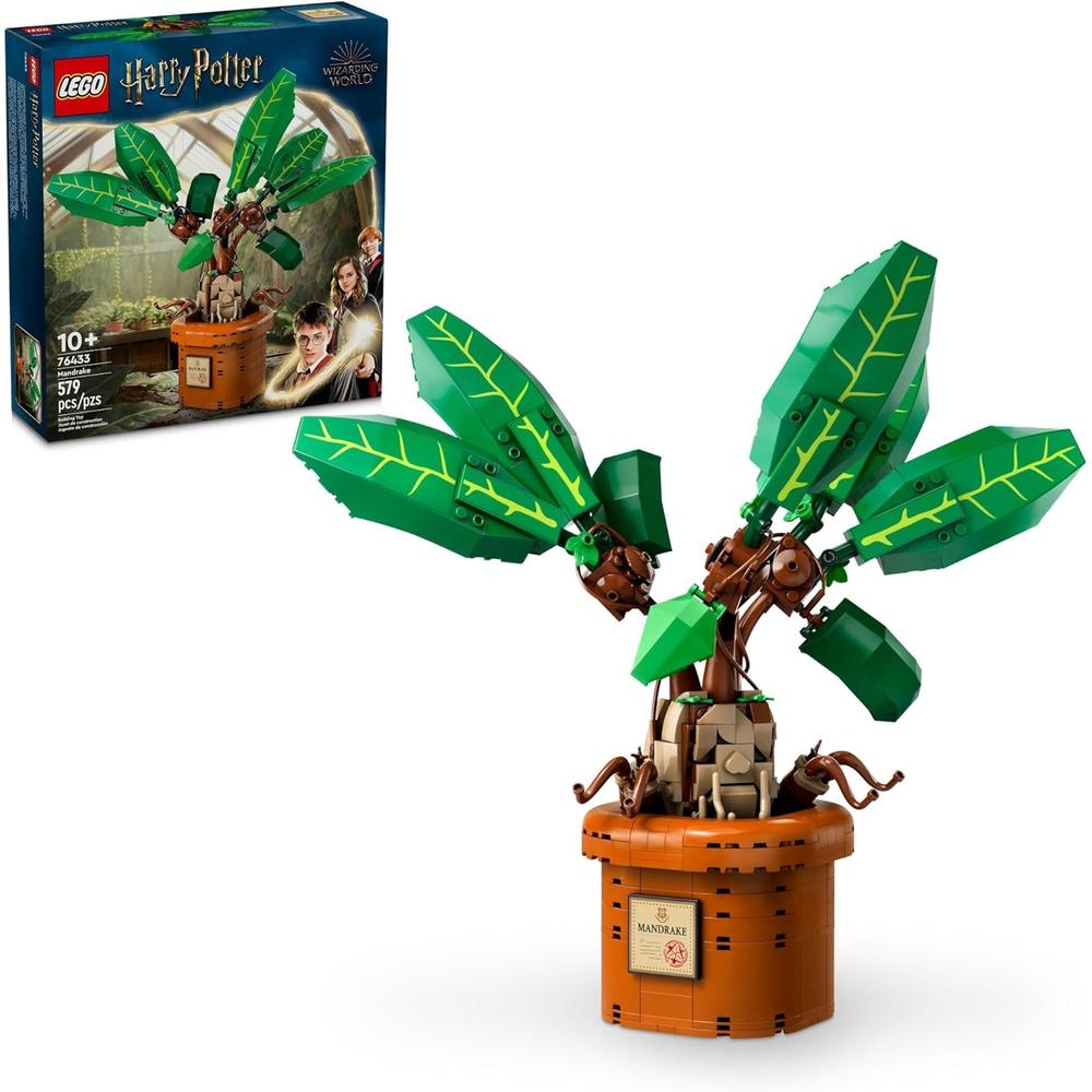 LEGO HARRY POTTER, MANDRÁGORA Y MACETA, SET DE CRIATURA MÁGICA COLECCIONABLE - 1