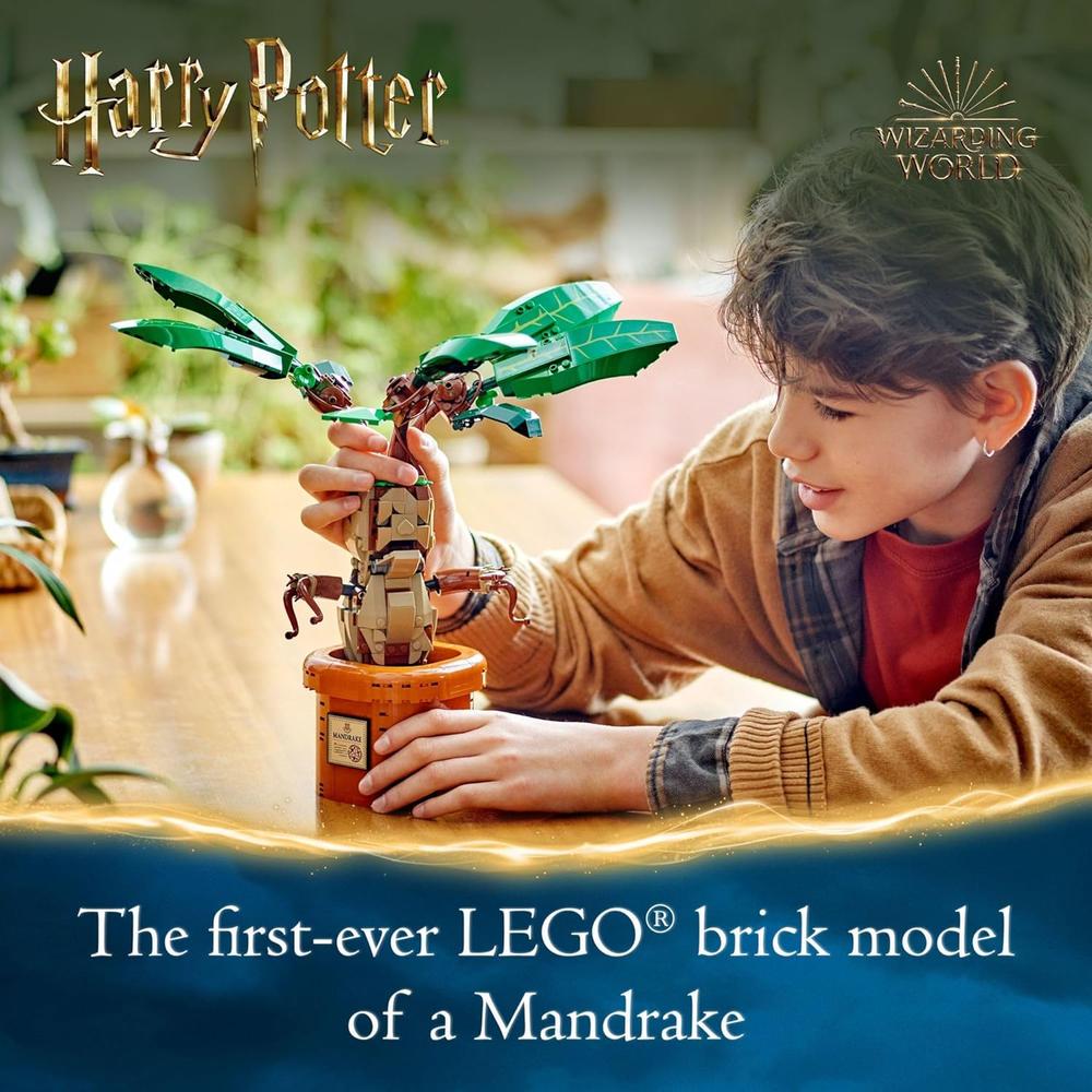 LEGO HARRY POTTER, MANDRÁGORA Y MACETA, SET DE CRIATURA MÁGICA COLECCIONABLE - 2