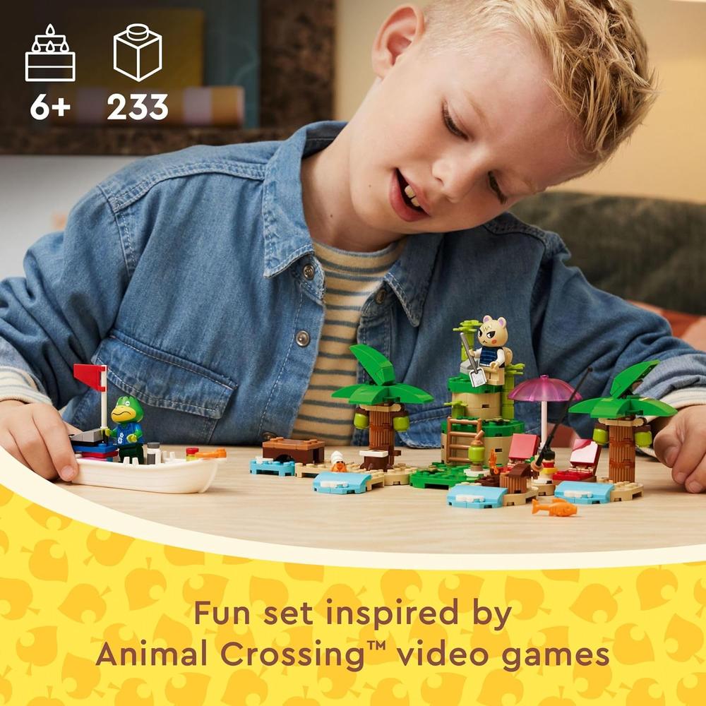 LEGO ANIMAL CROSSING EXCURSIÓN EN BARCO A LA ISLA DE KAPP'N CON FIGURAS - 3