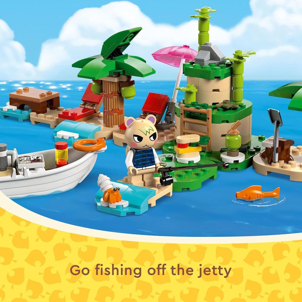 LEGO ANIMAL CROSSING EXCURSIÓN EN BARCO A LA ISLA DE KAPP'N CON FIGURAS - 4