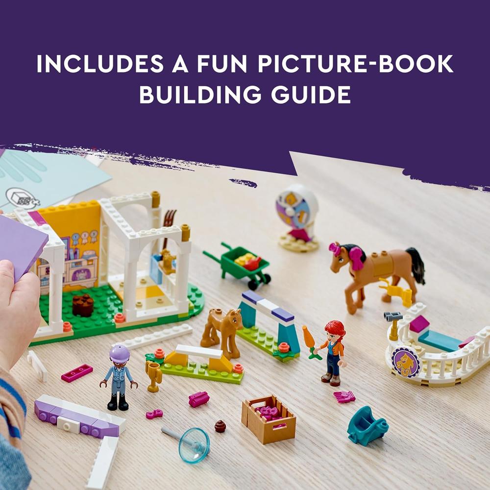 LEGO FRIENDS ENTRENAMIENTO DE CABALLOS SET DE CONSTRUCCIÓN CON 2 MINIMUÑECAS, CABALLOS Y ACCESORIOS - 4