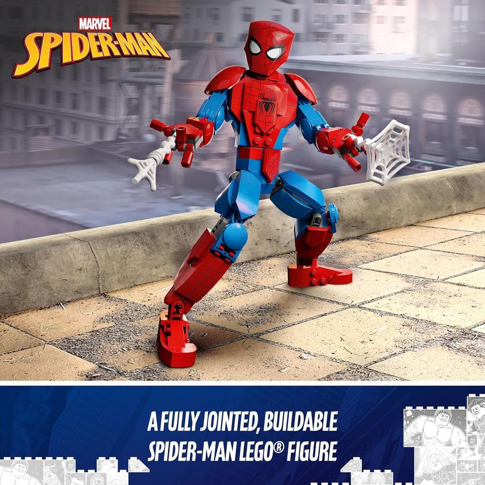 LEGO MARVEL SPIDER-MAN SET DE CONSTRUCCIÓN CON FIGURA ARTICULADA Y ELEMENTOS DE TELARAÑA - 2