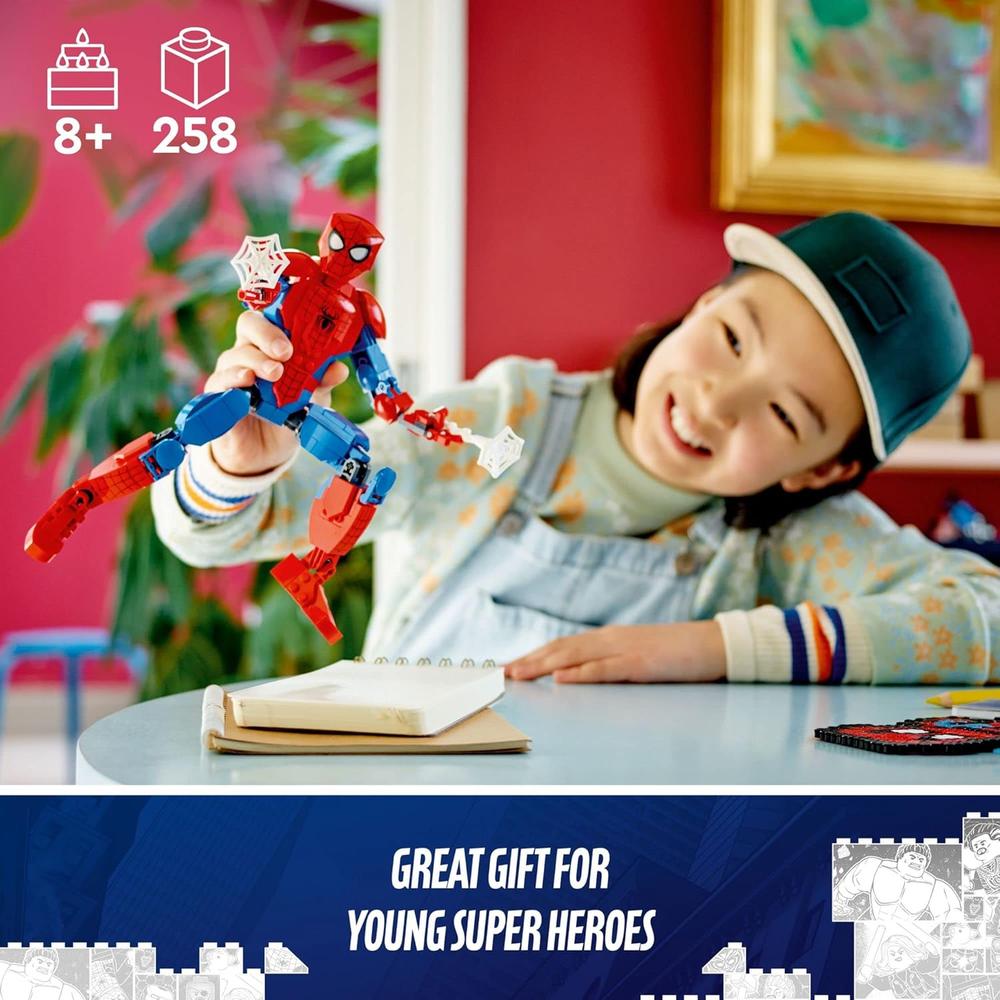 LEGO MARVEL SPIDER-MAN SET DE CONSTRUCCIÓN CON FIGURA ARTICULADA Y ELEMENTOS DE TELARAÑA - 6
