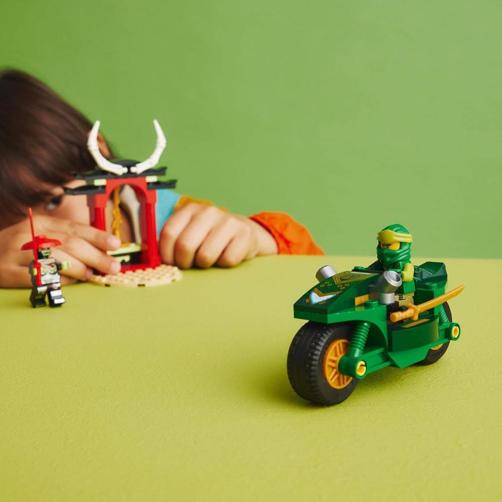 LEGO NINJAGO MOTO CALLEJERA NINJA DE LLOYD SET FÁCIL DE ARMAR PARA PRINCIPIANTES - 2