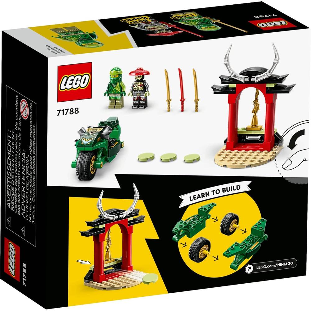 LEGO NINJAGO MOTO CALLEJERA NINJA DE LLOYD SET FÁCIL DE ARMAR PARA PRINCIPIANTES - 6