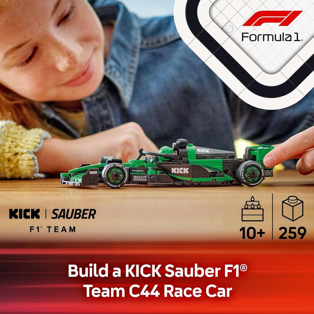 LEGO SPEED CHAMPIONS KICK SAUBER F1 TEAM C44, COCHE DE JUGUETE PARA NIÑOS - 2