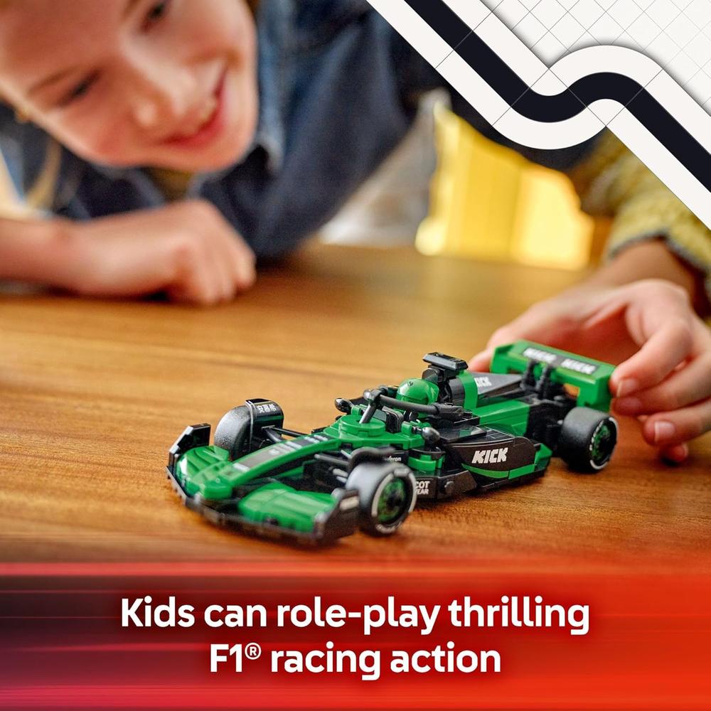 LEGO SPEED CHAMPIONS KICK SAUBER F1 TEAM C44, COCHE DE JUGUETE PARA NIÑOS - 3