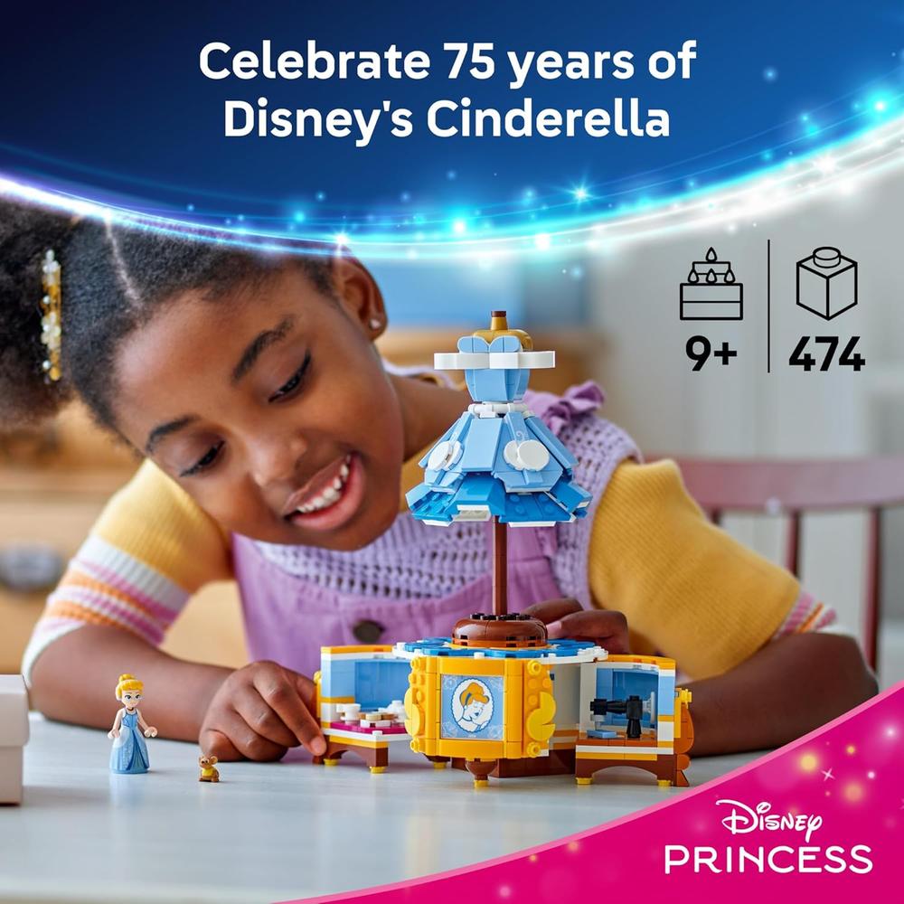 LEGO DISNEY PRINCESS VESTIDO DE CENICIENTA CON MINIMUÑECA, JUGUETE DE MODA - 2
