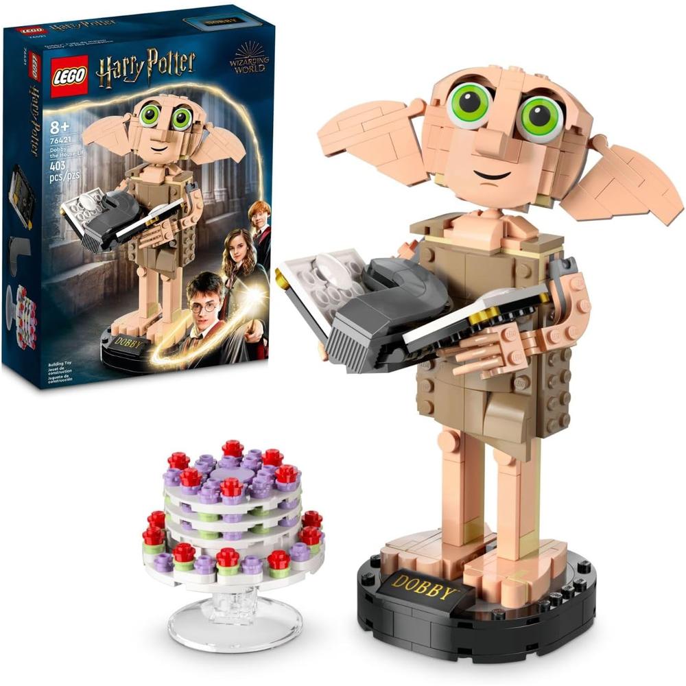 LEGO HARRY POTTER DOBBY EL ELFO DOMÉSTICO SET DE EXHIBICIÓN COLECCIONABLE - 1