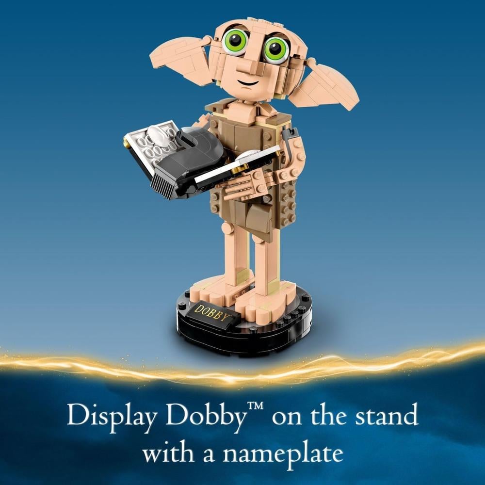 LEGO HARRY POTTER DOBBY EL ELFO DOMÉSTICO SET DE EXHIBICIÓN COLECCIONABLE - 3
