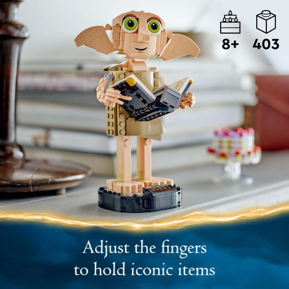 LEGO HARRY POTTER DOBBY EL ELFO DOMÉSTICO SET DE EXHIBICIÓN COLECCIONABLE - 6