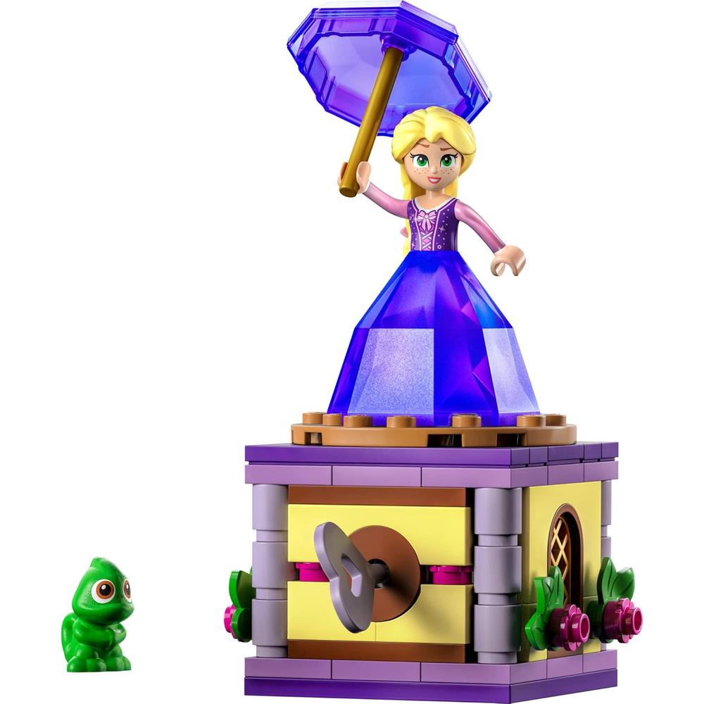 LEGO DISNEY PRINCESS RAPUNZEL GIRATORIA SET CON VESTIDO DE DIAMANTES Y PASCAL - 5