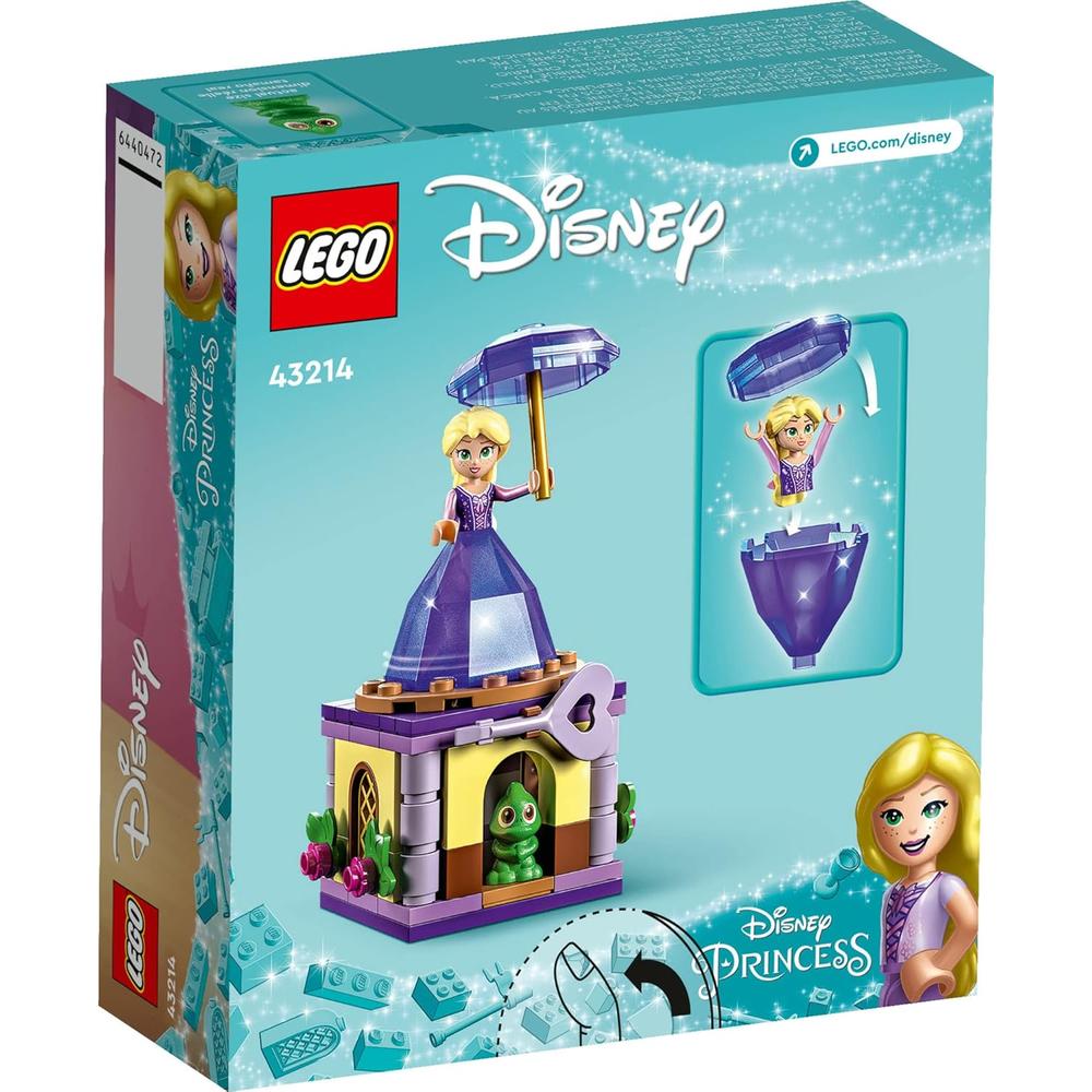 LEGO DISNEY PRINCESS RAPUNZEL GIRATORIA SET CON VESTIDO DE DIAMANTES Y PASCAL - 6