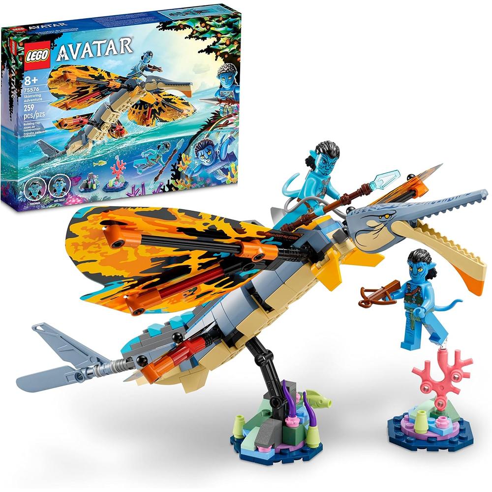 LEGO AVATAR AVENTURA DEL ESQUÍ ACUÁTICO SET CON ANIMALES Y MINIFIGURAS - 1