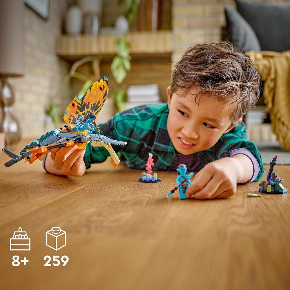 LEGO AVATAR AVENTURA DEL ESQUÍ ACUÁTICO SET CON ANIMALES Y MINIFIGURAS - 2