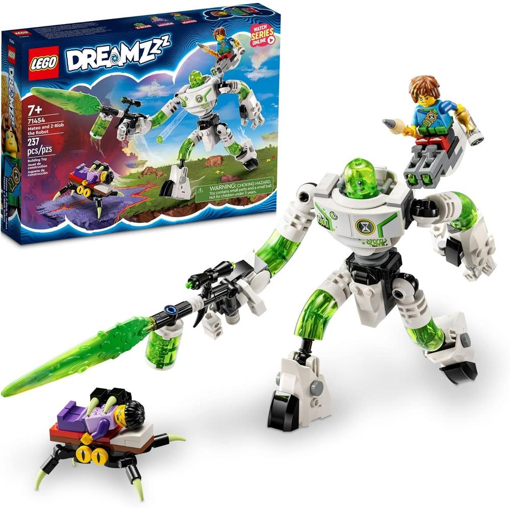 LEGO DREAMZZZ MATEO Y Z BLOB EL ROBOT SET 2 EN 1 DE CONSTRUCCIÓN CREATIVA - 1