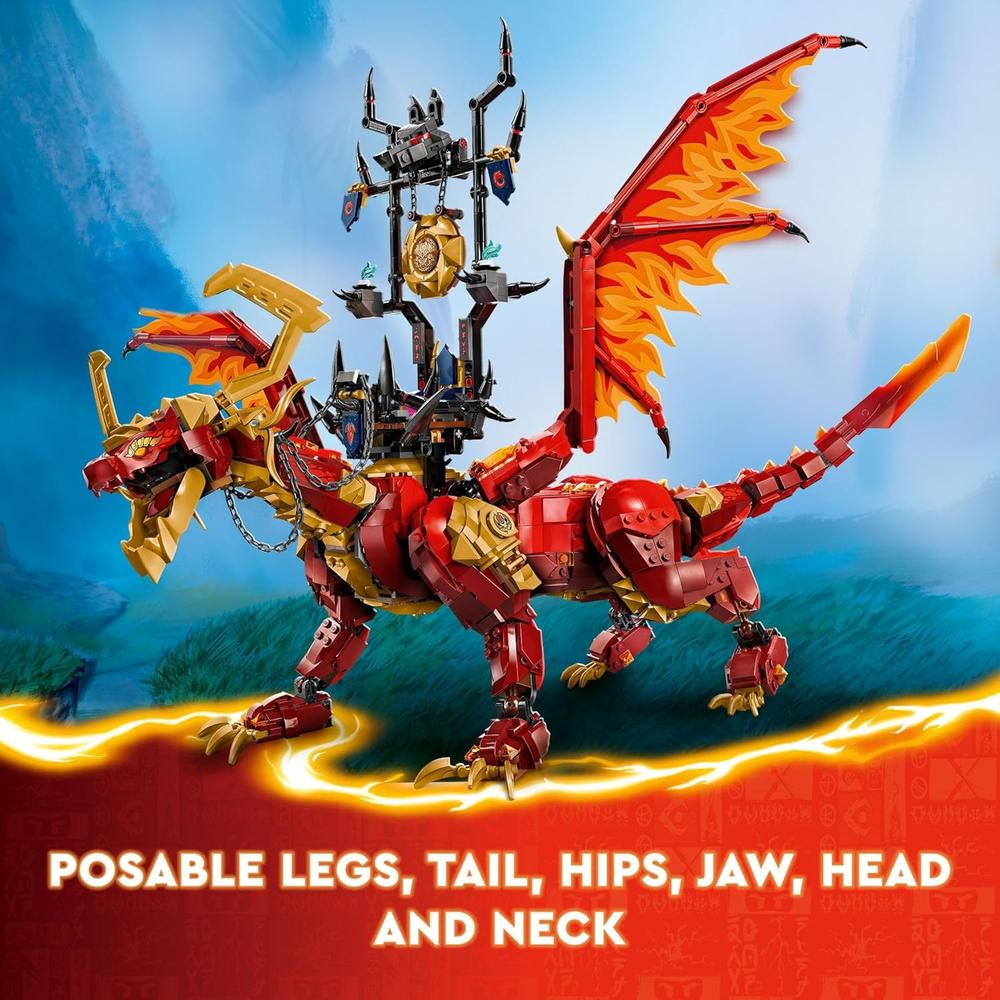 LEGO NINJAGO SOURCE DRAGON OF MOTION, JUEGO NINJA CON 6 MINIFIGURAS - 3