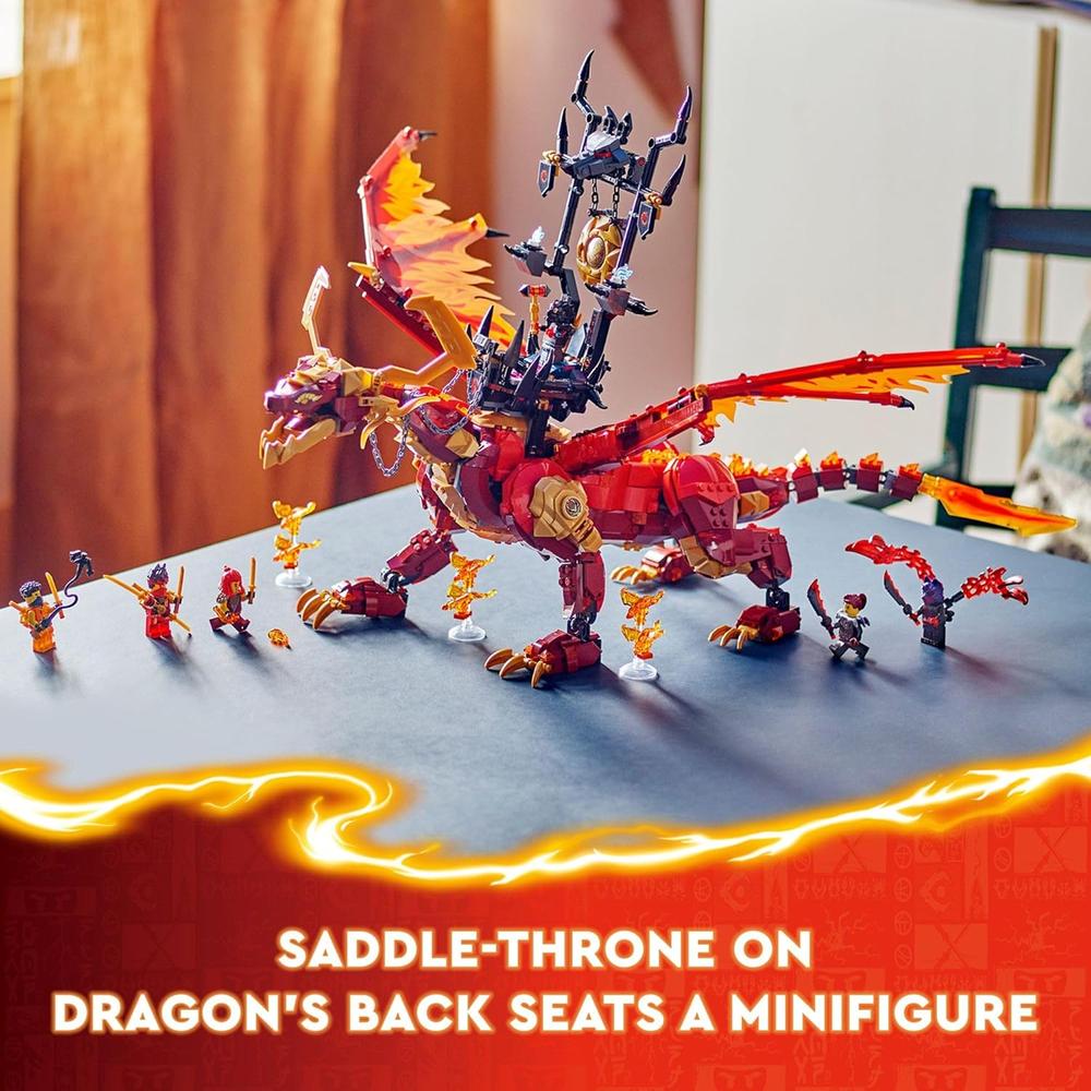 LEGO NINJAGO SOURCE DRAGON OF MOTION, JUEGO NINJA CON 6 MINIFIGURAS - 5
