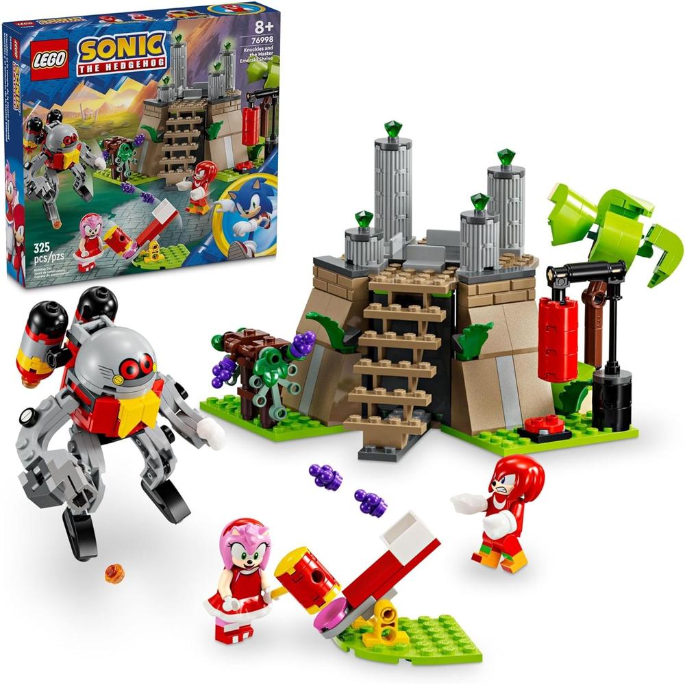 LEGO SONIC THE HEDGEHOG KNUCKLES Y EL SANTUARIO DE LA ESMERALDA MAESTRA, SET CON FIGURAS - 1