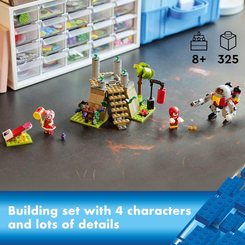LEGO SONIC THE HEDGEHOG KNUCKLES Y EL SANTUARIO DE LA ESMERALDA MAESTRA, SET CON FIGURAS - 2