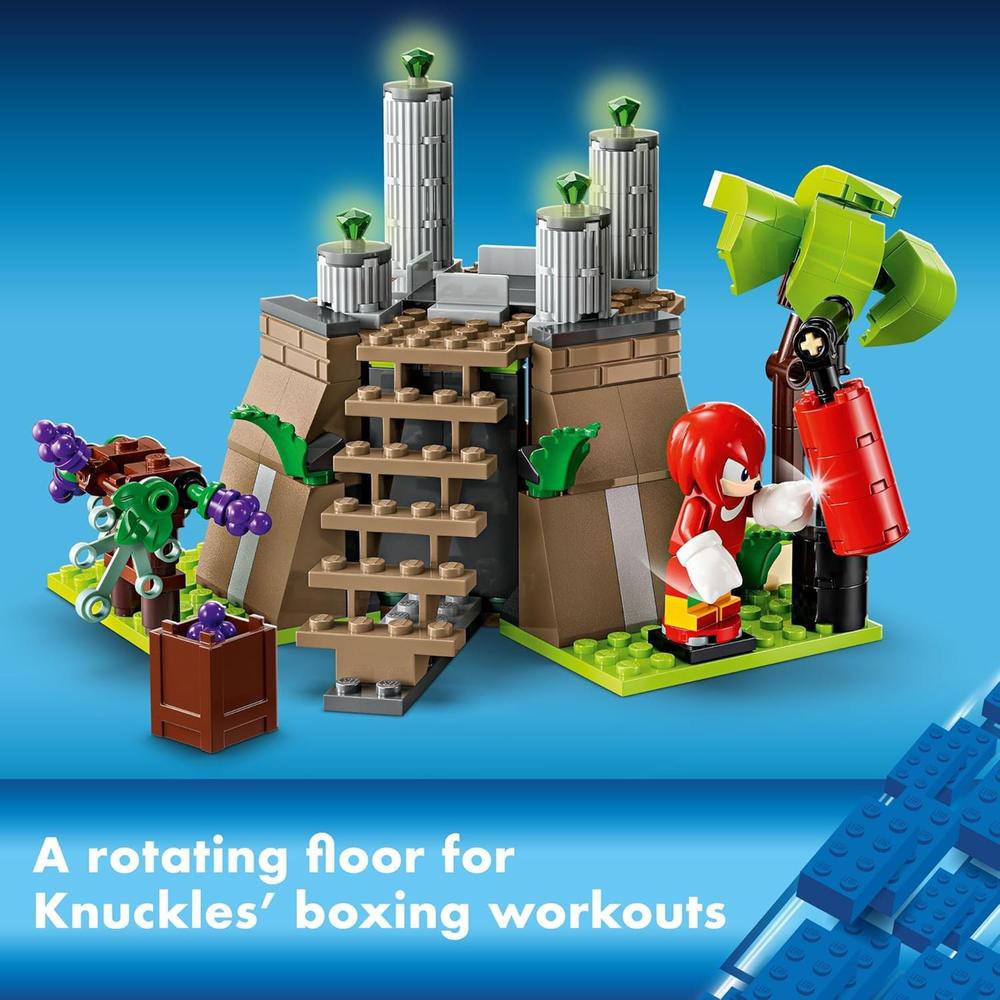 LEGO SONIC THE HEDGEHOG KNUCKLES Y EL SANTUARIO DE LA ESMERALDA MAESTRA, SET CON FIGURAS - 3
