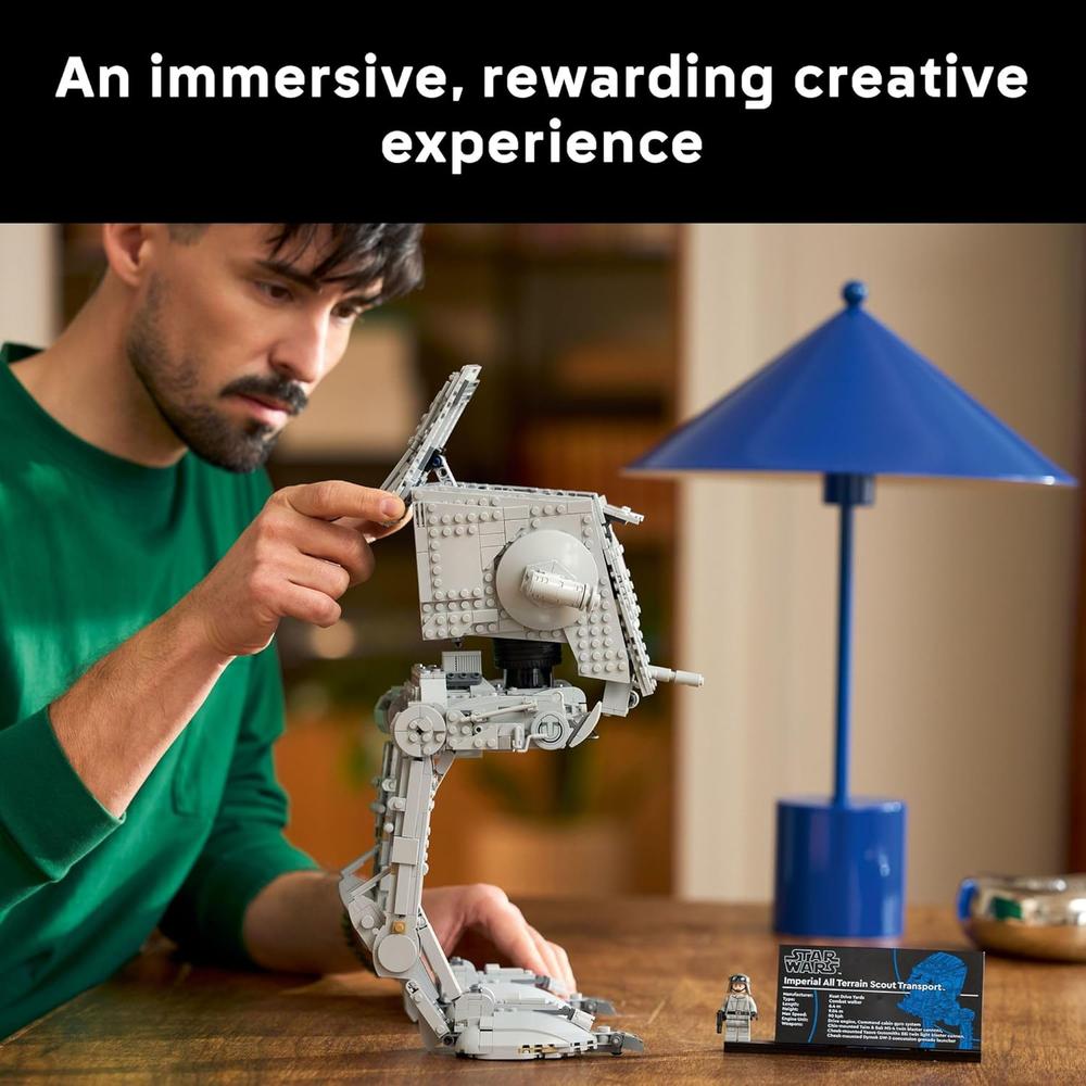 LEGO STAR WARS AT-ST WALKER, SET DE CONSTRUCCIÓN COLECCIONABLE PARA ADULTOS - 3