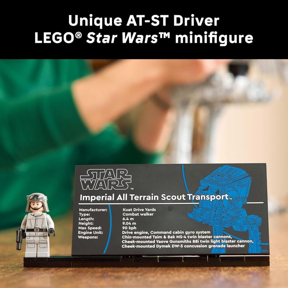 LEGO STAR WARS AT-ST WALKER, SET DE CONSTRUCCIÓN COLECCIONABLE PARA ADULTOS - 5