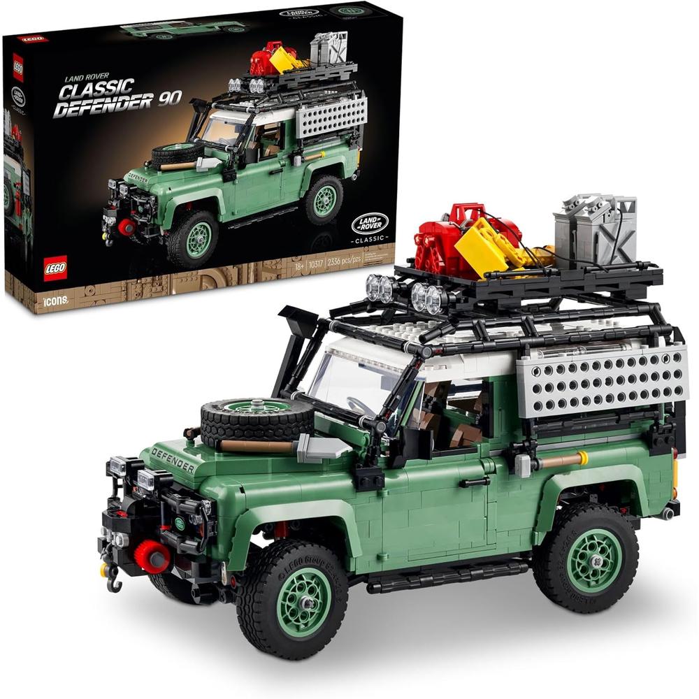 LEGO ICONS LAND ROVER CLASSIC DEFENDER 90 SET DE CONSTRUCCIÓN PARA ADULTOS - 1