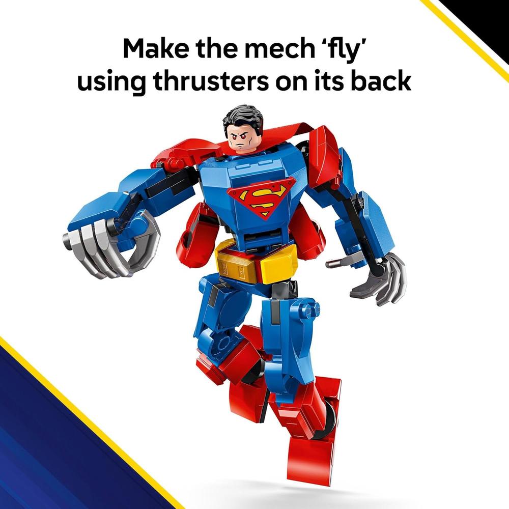 LEGO DC SUPERMAN MECH VS LEX LUTHOR, SET DE CONSTRUCCIÓN Y FIGURA DE ACCIÓN - 6