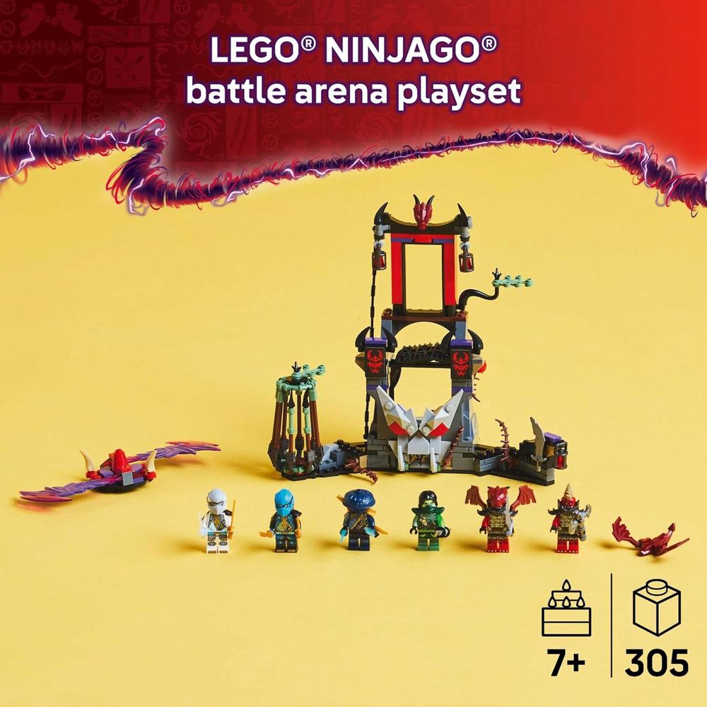 LEGO NINJAGO ALDEA DE LA TORMENTA DEL DRAGÓN CON 6 MINIFIGURAS - 2