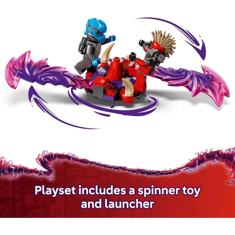 LEGO NINJAGO ALDEA DE LA TORMENTA DEL DRAGÓN CON 6 MINIFIGURAS - 3