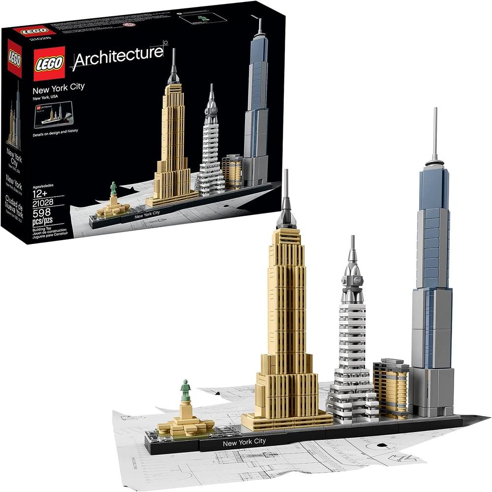 LEGO ARCHITECTURE CIUDAD DE NUEVA YORK SET DECORATIVO DE EXHIBICIÓN - 1