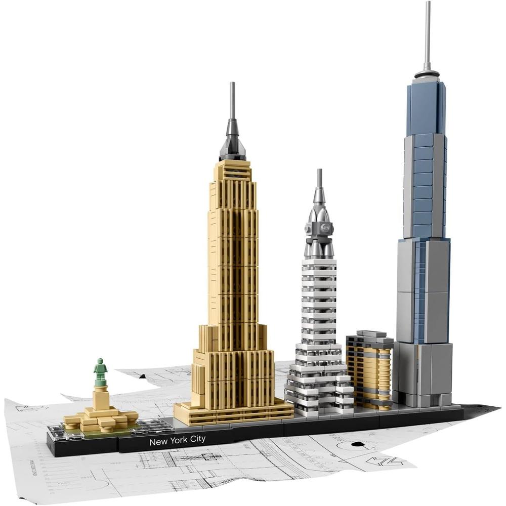 LEGO ARCHITECTURE CIUDAD DE NUEVA YORK SET DECORATIVO DE EXHIBICIÓN - 6