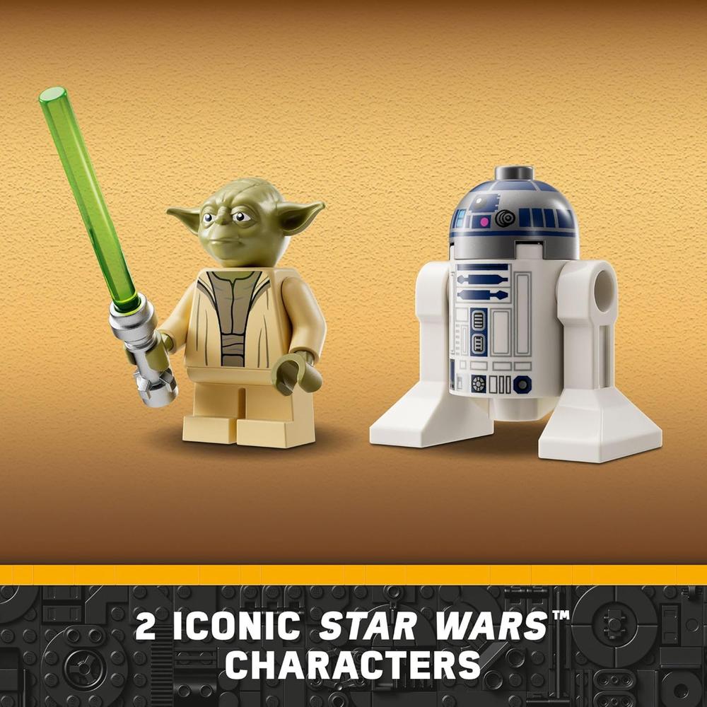 LEGO STAR WARS THE CLONE WARS CAZA JEDI DE YODA FIGURA COLECCIONABLE CON SABLE DE LUZ - 5