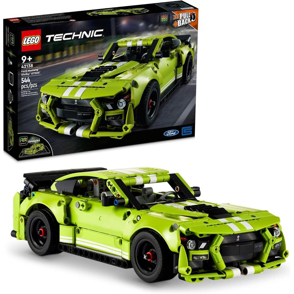 LEGO TECHNIC FORD MUSTANG SHELBY GT500 COCHE DE CONSTRUCCIÓN CON APP INTERACTIVA - 1