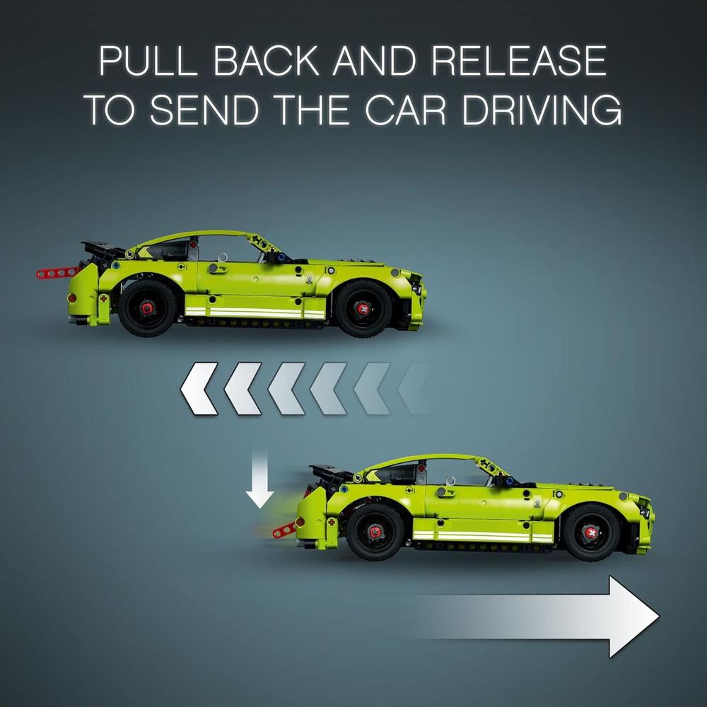 LEGO TECHNIC FORD MUSTANG SHELBY GT500 COCHE DE CONSTRUCCIÓN CON APP INTERACTIVA - 5