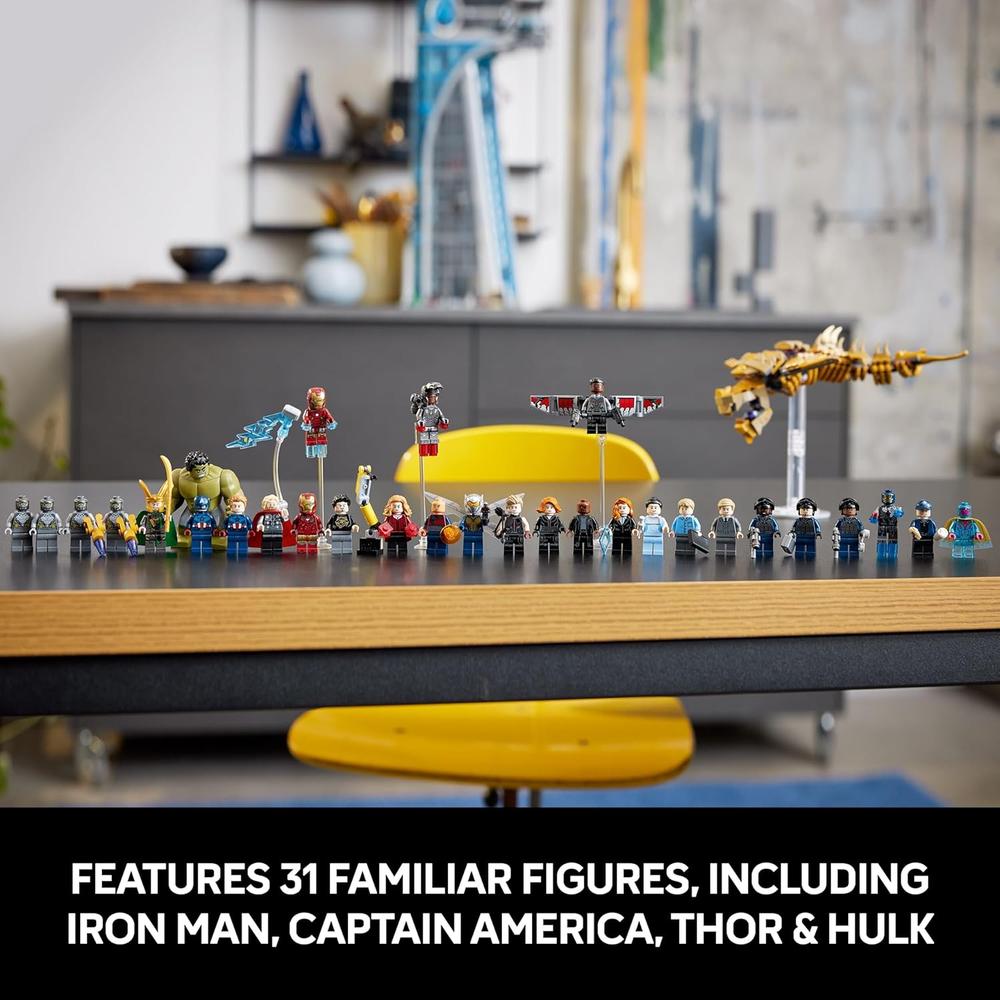 LEGO MARVEL AVENGERS TORRE CON 31 FIGURAS Y ACCESORIOS DE PELÍCULAS - 6
