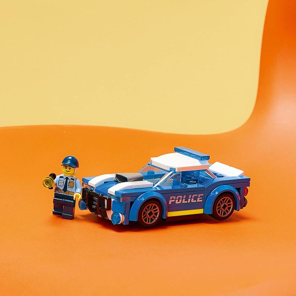 LEGO CITY COCHE DE POLICÍA JUGUETE CON MINIFIGURA PERSECUCIÓN PARA NIÑOS - 4