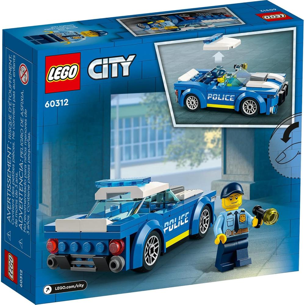 LEGO CITY COCHE DE POLICÍA JUGUETE CON MINIFIGURA PERSECUCIÓN PARA NIÑOS - 6