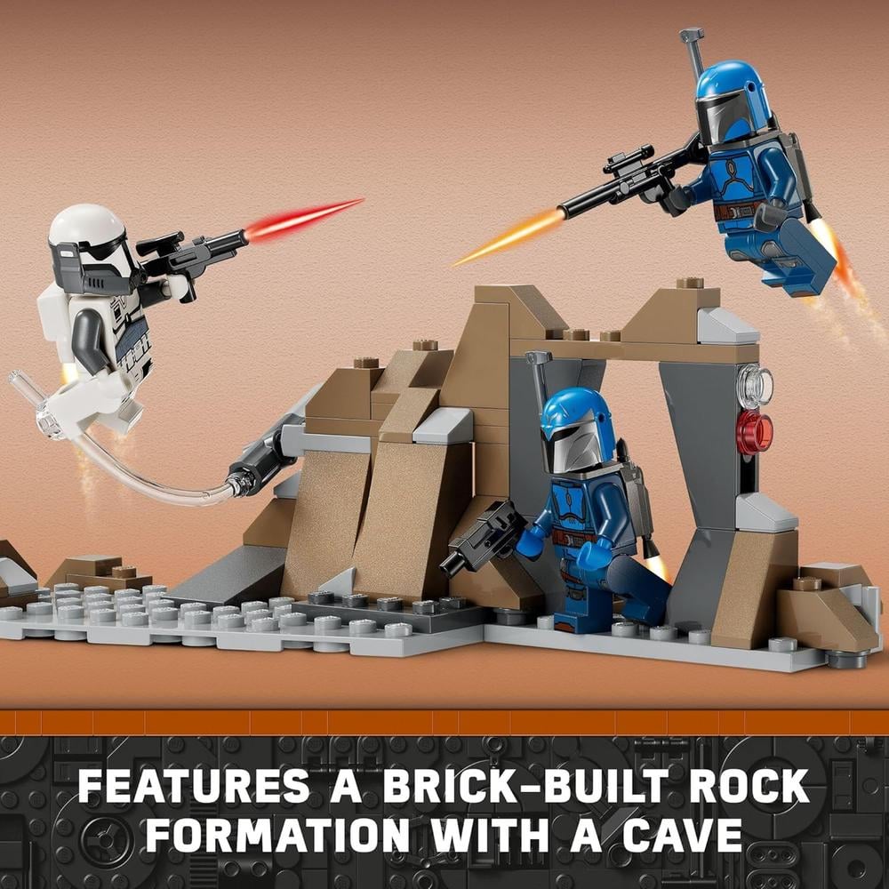 LEGO STAR WARS EMBOSCADA EN MANDALORE CON 4 MINIFIGURAS - 3