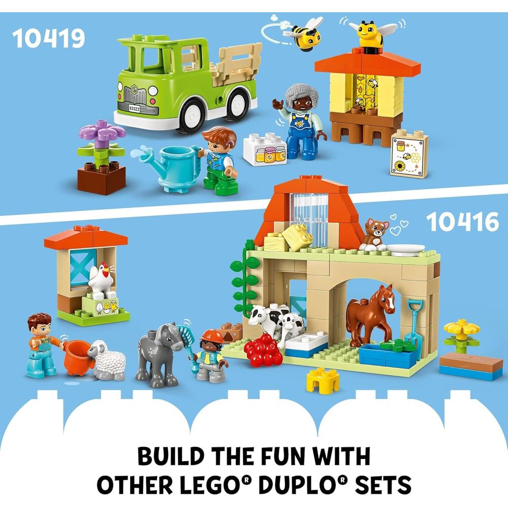 LEGO DUPLO CUIDADO DE ANIMALES EN LA GRANJA, SET EDUCATIVO PARA NIÑOS - 6