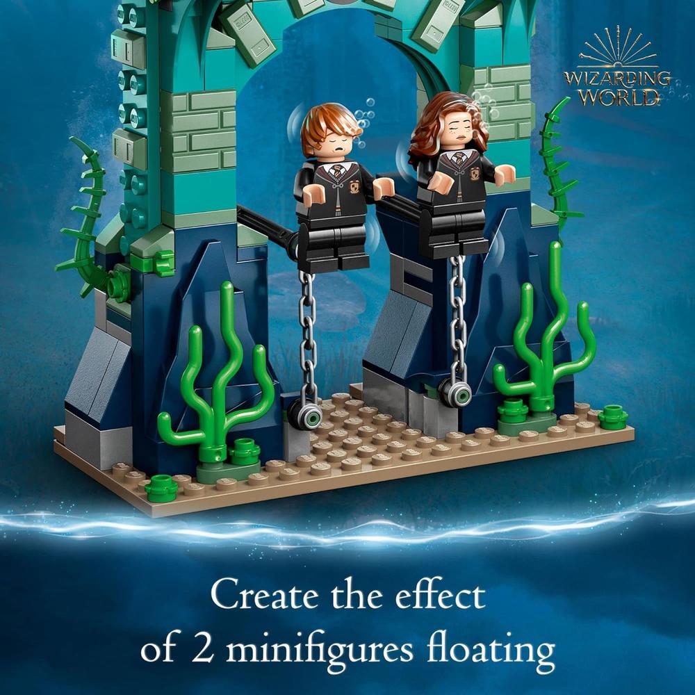 LEGO HARRY POTTER TORNEO DEL LAGO NEGRO SET DEL CÁLIZ DE FUEGO CON FIGURAS - 3