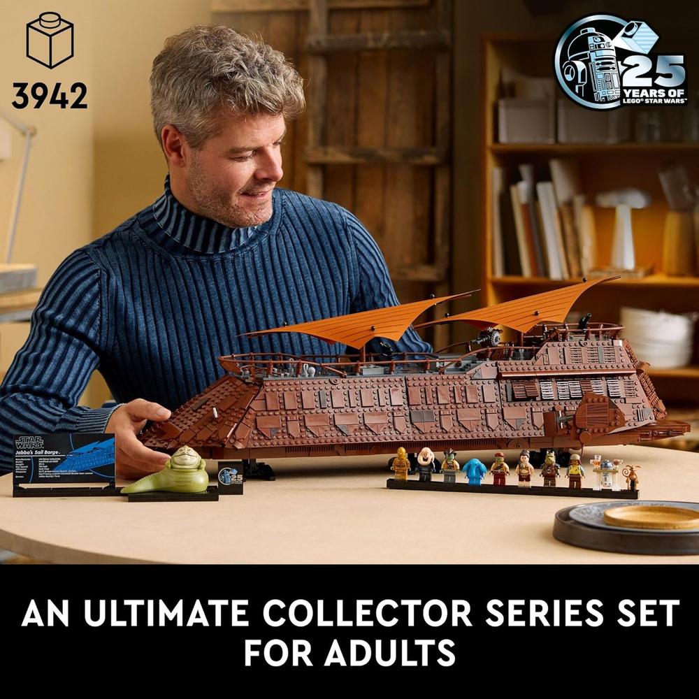 LEGO STAR WARS BARCAZA DE JABBA, SET COLECCIONABLE PARA ADULTOS Y FANS - 2