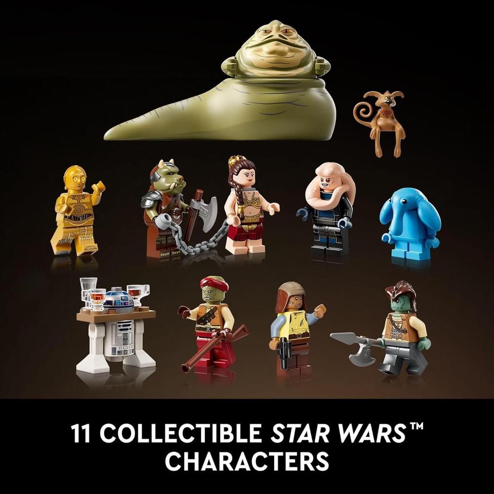 LEGO STAR WARS BARCAZA DE JABBA, SET COLECCIONABLE PARA ADULTOS Y FANS - 5