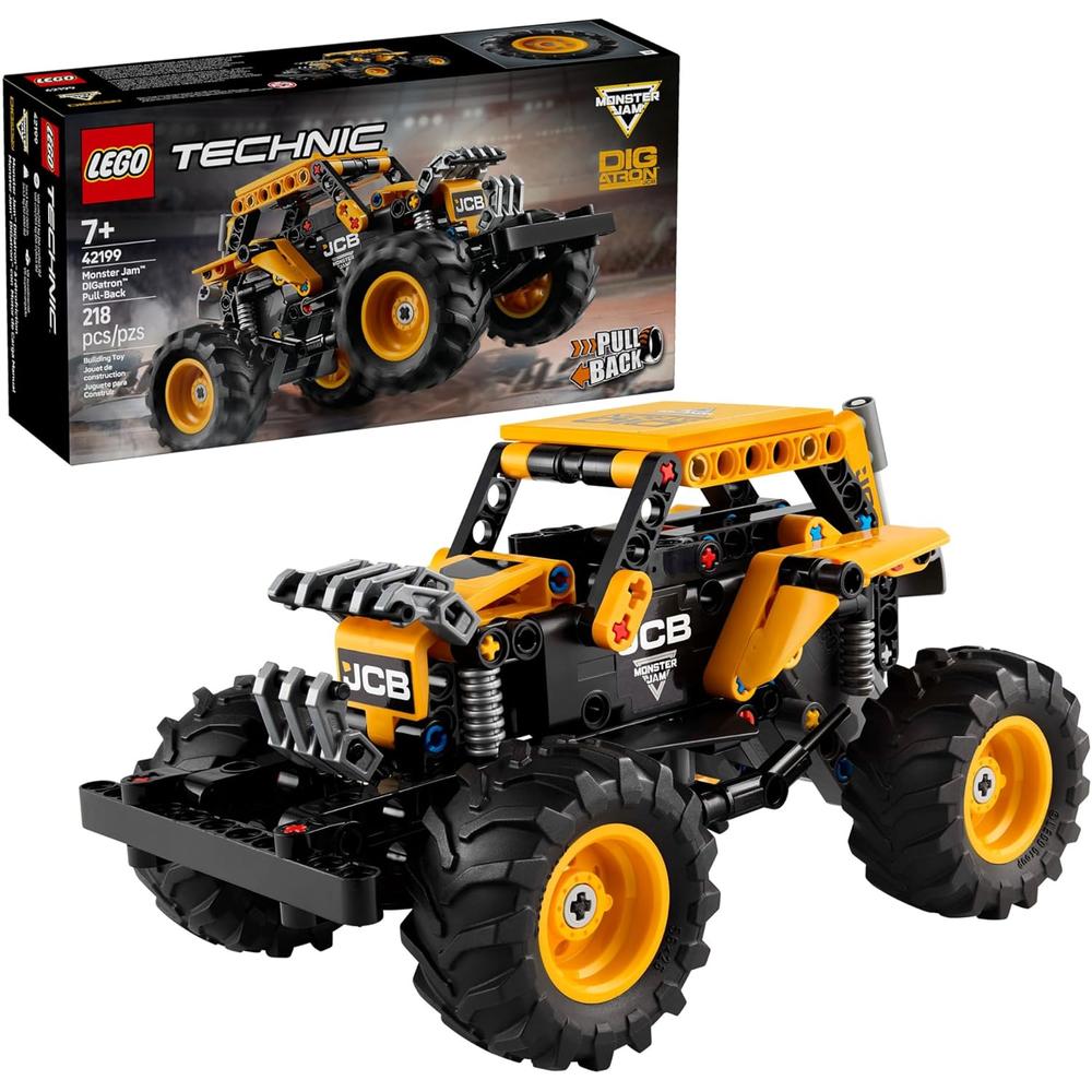 LEGO TECHNIC MONSTER JAM DIGATRON, CAMIÓN MONSTRUO CON RETROCESO - 1