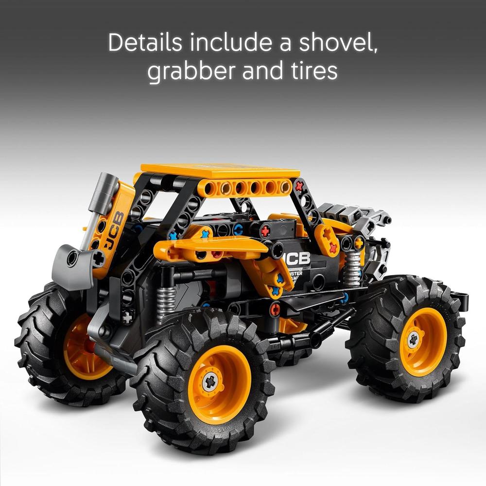 LEGO TECHNIC MONSTER JAM DIGATRON, CAMIÓN MONSTRUO CON RETROCESO - 4